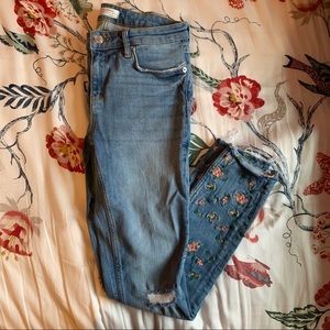 Zara ankle length Skinny Jeans